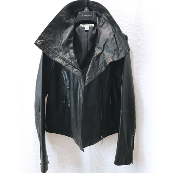 Kenneth Cole Leather Jacket - Picture 2 of 9